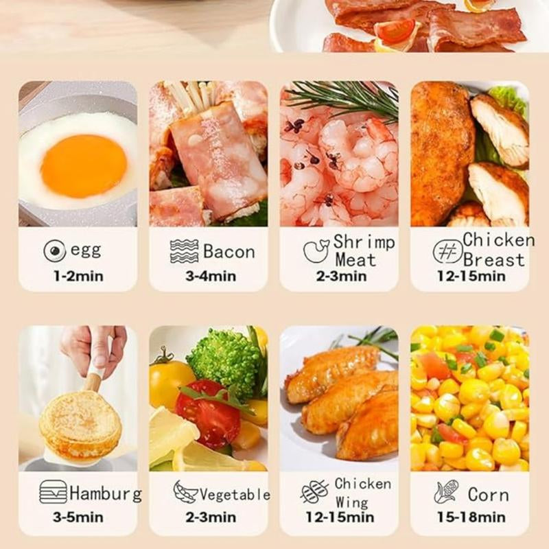 Non-Stick 4-Hole Star Egg Pan Cookware, Granite-Style Pancake Skillet with Wooden Handle, Small Frying Pan for Eggs, Omelets, Toast, Pancakes, Crepes, Sandwiches, Breakfast, Easy Clean, Kitchen Gadget, Multifunctional, Birthday Gift